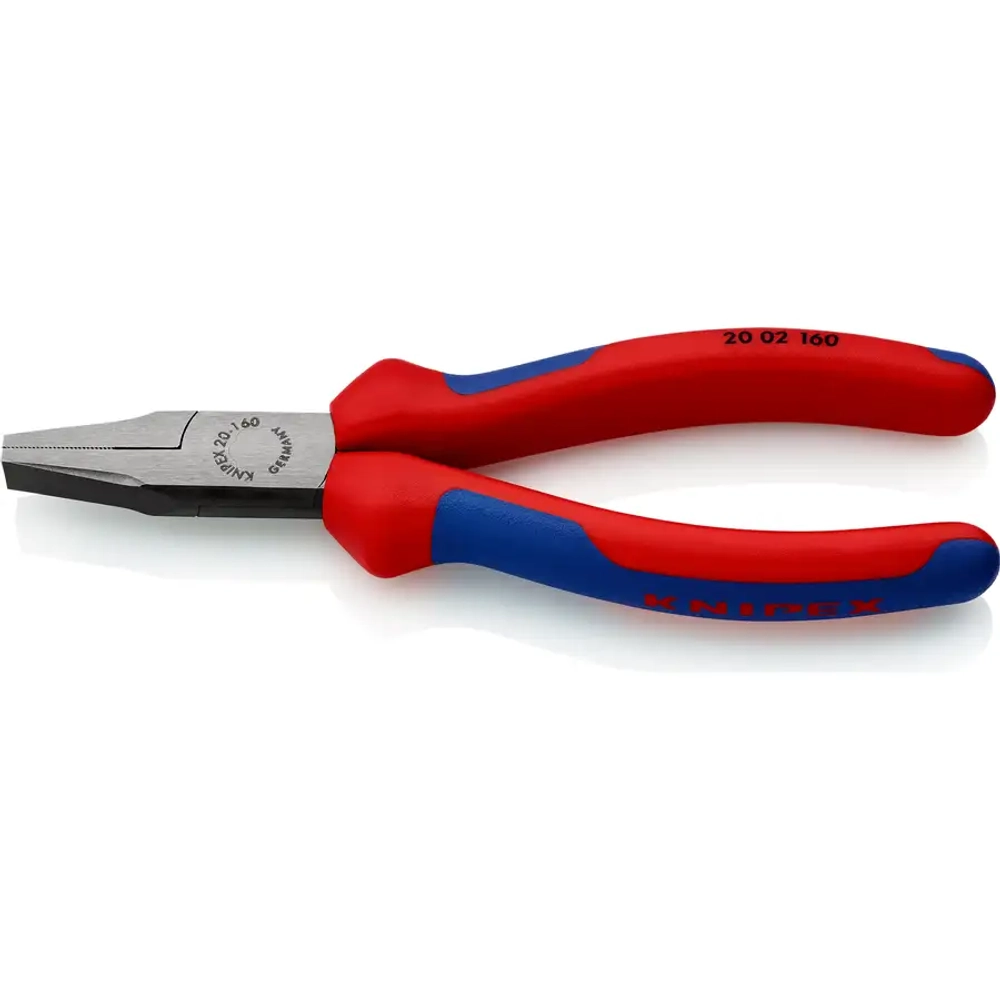 Плоскогубцы с гладкими губками черненые 160 мм Knipex 20 02 160