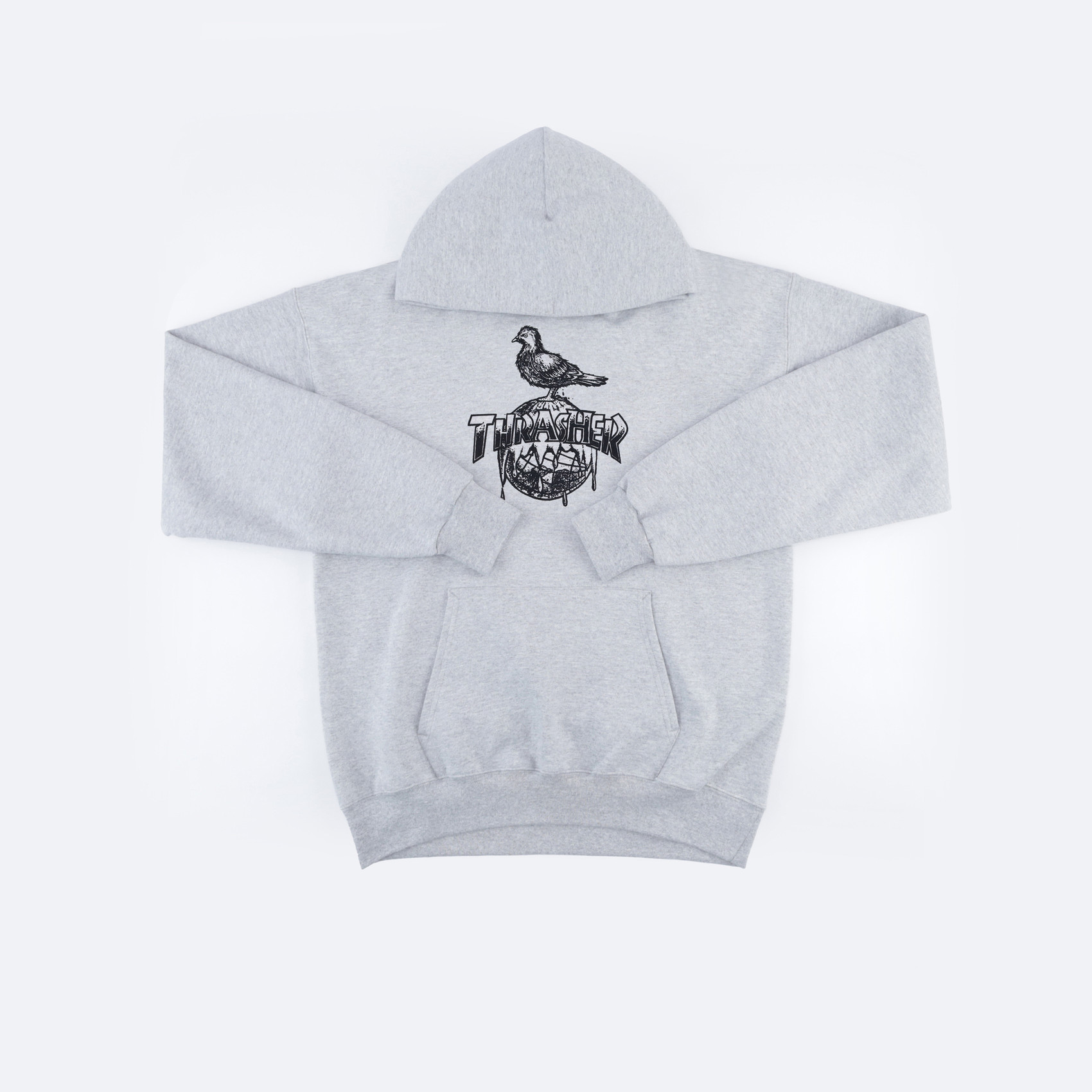 Худи Thrasher Cover The Earth Hood (ash grey) артикул: - купить в магазине Дайс