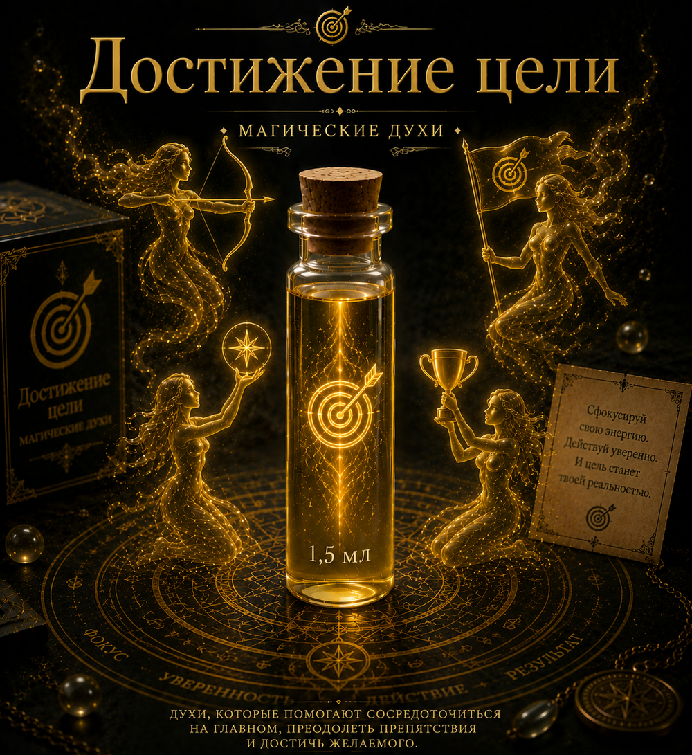 Магические духи "Достижение цели"