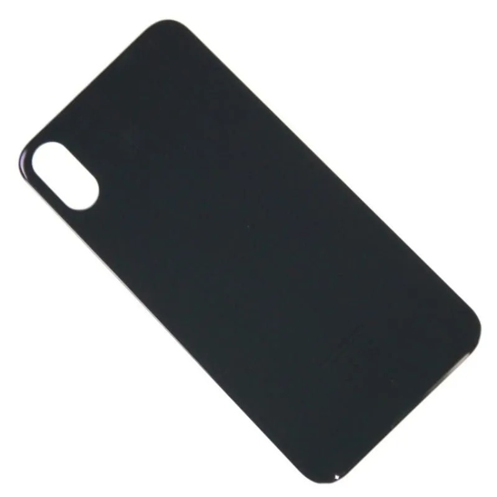 Задняя крышка для Apple iPhone X Серый (широкий вырез под камеру) - Премиум