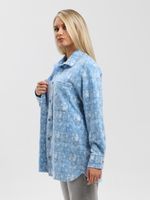 Рубашка Вселенная Виотекс ГОЛУБОЙ (Акция)