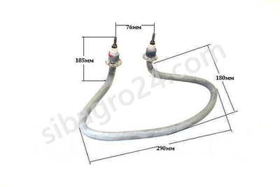 ТЭН КПЭ-60 №08а 68,5А13/2,66 Р220 оцинкованный