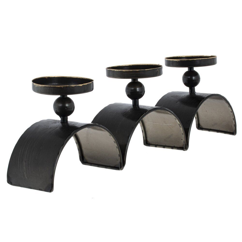 GAEM Подсвечник, L46 W9 H14 см