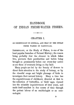 Handbook Of The Freshwater Fishes Of India | R. Captain