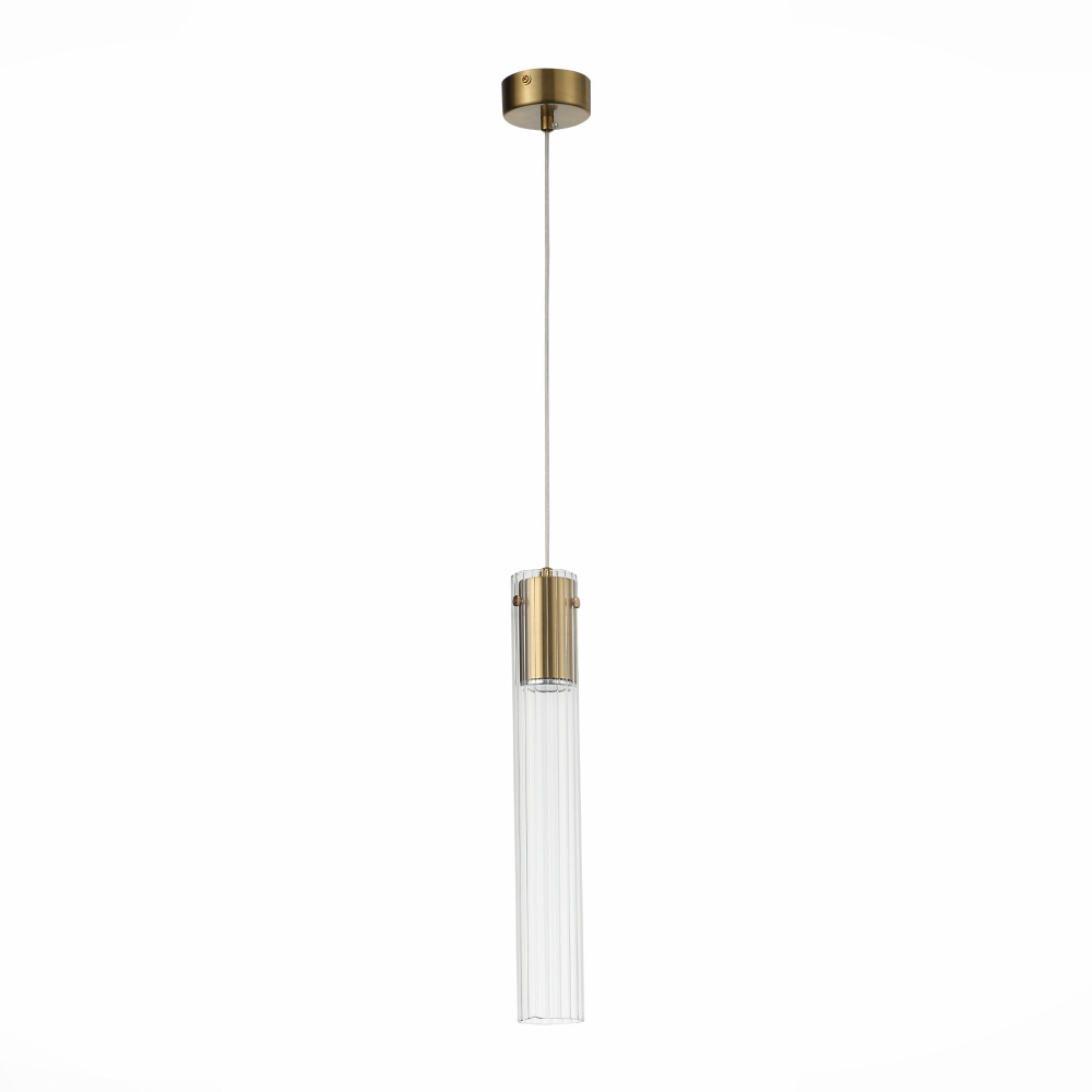 SL1229.303.01 Подвес ST-Luce Латунь/Прозрачный GU10 1*5W