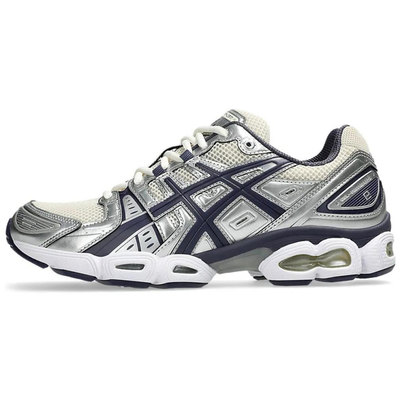 Asics Gel Nimbus 9 Бежевые кроссовки Низки Серовато-белый Син Юнисекс