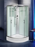 Душевая кабина WeltWasser Werra XL 10000014048 100х100 с поддоном