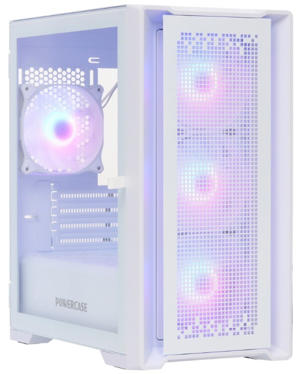 Корпус mATX Powercase ByteFlow Micro White LE