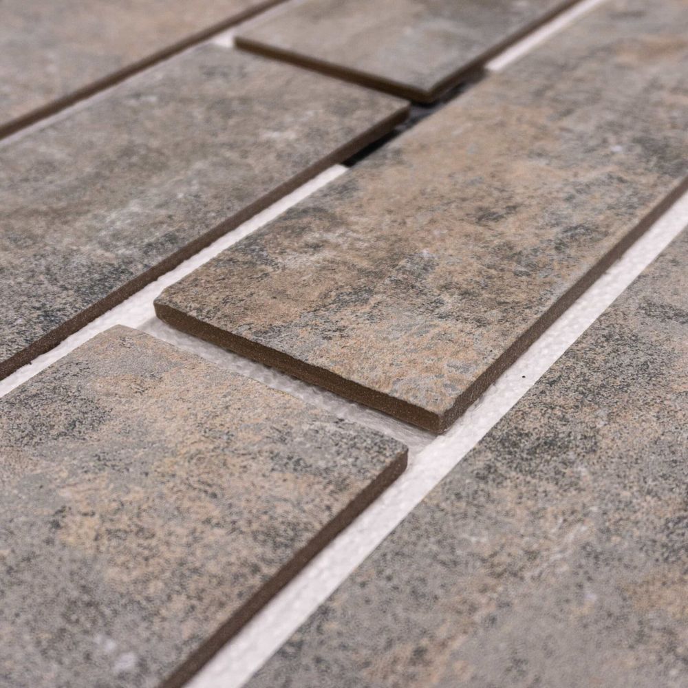 Клинкерная термопанель ППС Beryoza Ceramica Brick Wall Табачный 1040х510 мм
