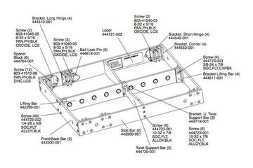 JBL VT4886-AF рама для подвеса