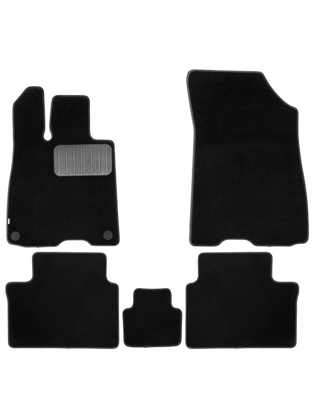 Коврики ворсовые для GAC Trumpchi Empow 2021 - н.в. Седан - 5 шт. коврики текстильные в салон KLEVER05.A69662.110KH