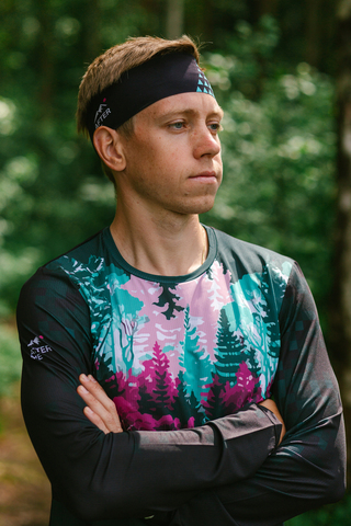 Узкая унисекс повязка After Me Black