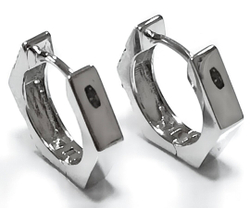 Ювелирные серьги из серебра