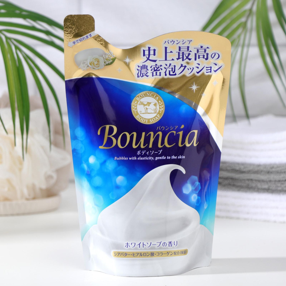 COW Сливочное жидкое мыло "Bouncia" для рук и тела с нежным свежим ароматом м/у 360 мл