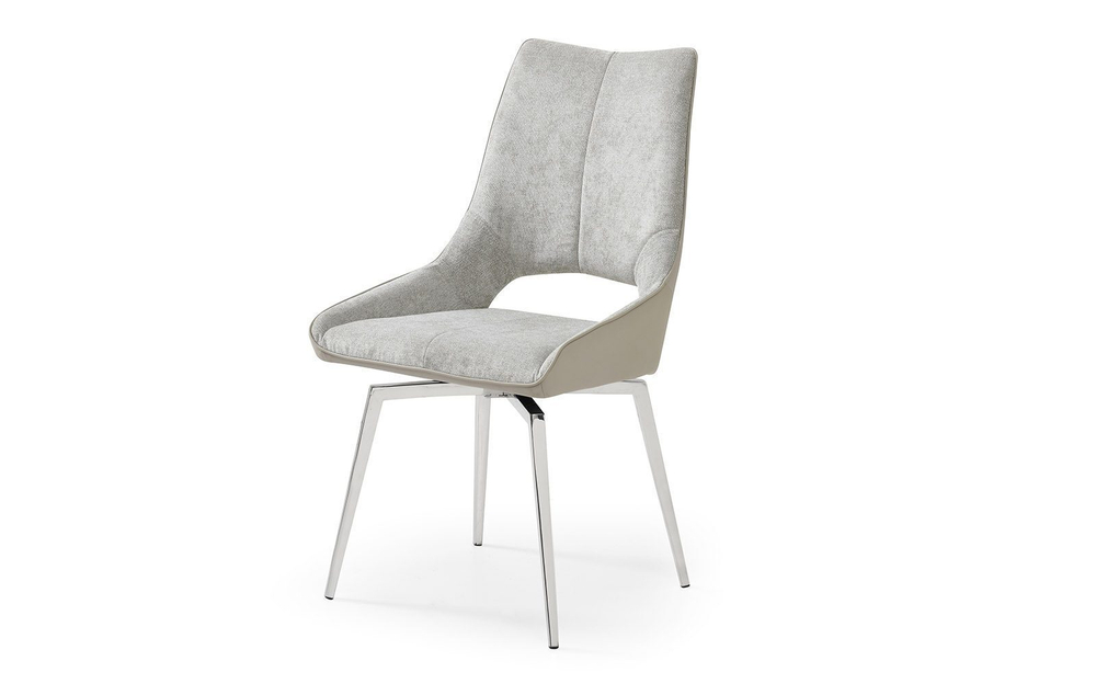 Стул DC1239 бежевый/ноги сталь