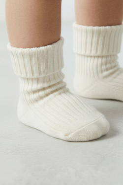 ZARA НАБОР ИЗ 4 ЦВЕТНЫХ НОСКОВ В КОРОБКЕ, СИНИЙ