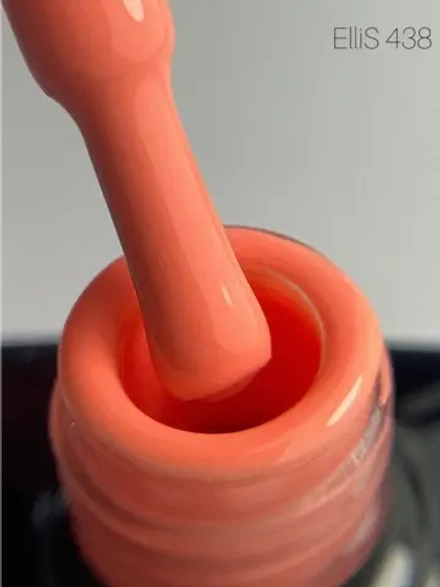 ElliS Гель лак для ногтей 438 персиковый