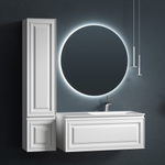 Тумба подвесная под раковину Sancos Very правая, Bianco 995х445х406