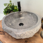 Раковина из мрамора Erozy Grey EM-62752 48*46*15 0107