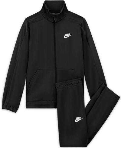 Костюм теннисный Nike Swoosh Poly Tracksuit U - black/black/white