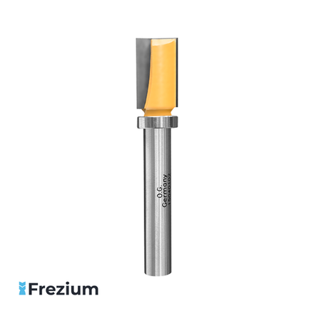 Прямая пазовая фреза с верхним подшипником по дереву "O.G.Germany" (12x8x20; 15040102)