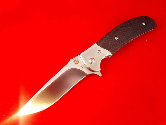 Складной нож Steelclaw Резервист c клинком из стали D2, рукоять карбон