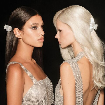 Balmain Hair Couture Заколка-краб М Перламутр Limited Edition Pince à Cheveux Medium Pearl