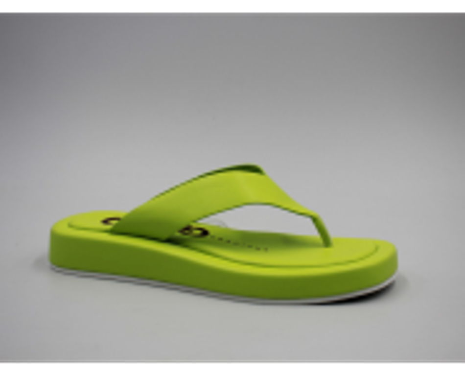 QS387-F206-9 lt.green-24L Женские сабо летние