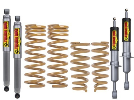 Лифт-комплект усиленной подвески Tough Dog для Toyota Land Cruiser Prado 95, средняя нагрузка 0-300 кг к ПСМ, лифт 40 мм