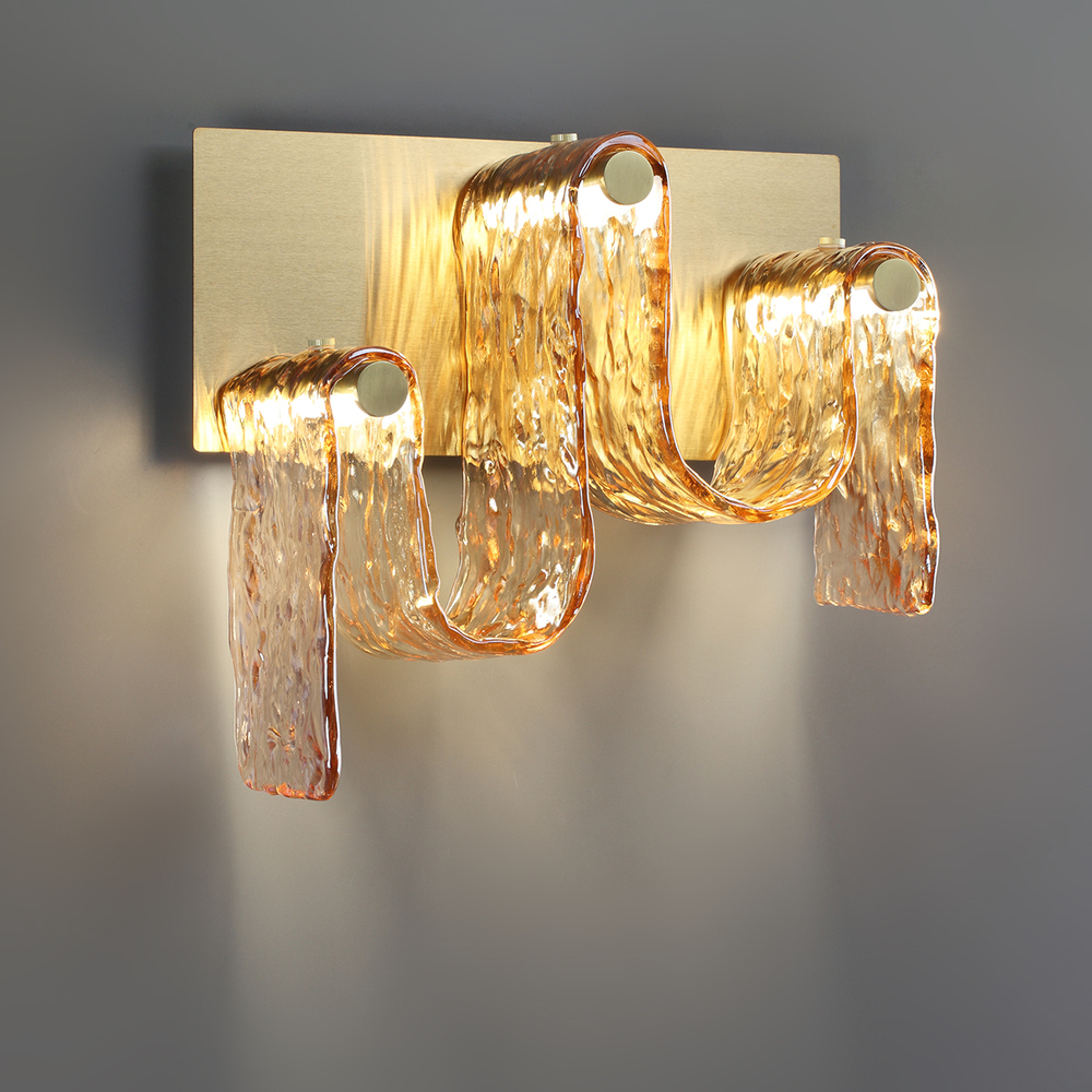 Бра Ribbon Янтарный