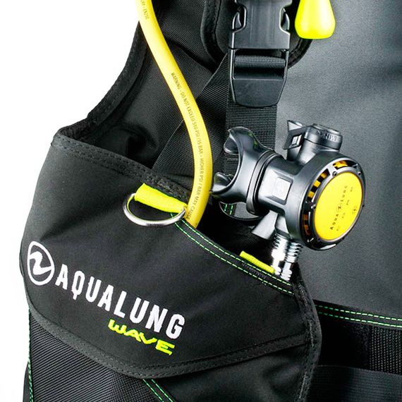 Жилет-компенсатор Aqua Lung Wave 2021 Black⁄Lime