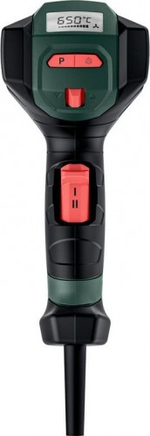 Фен строительный сетевой METABO HGE 23-650 LCD, кейс 603065500