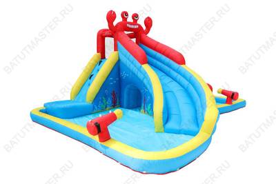 Батут детский для дома "В гостях у краба" 5*4*2,6 м