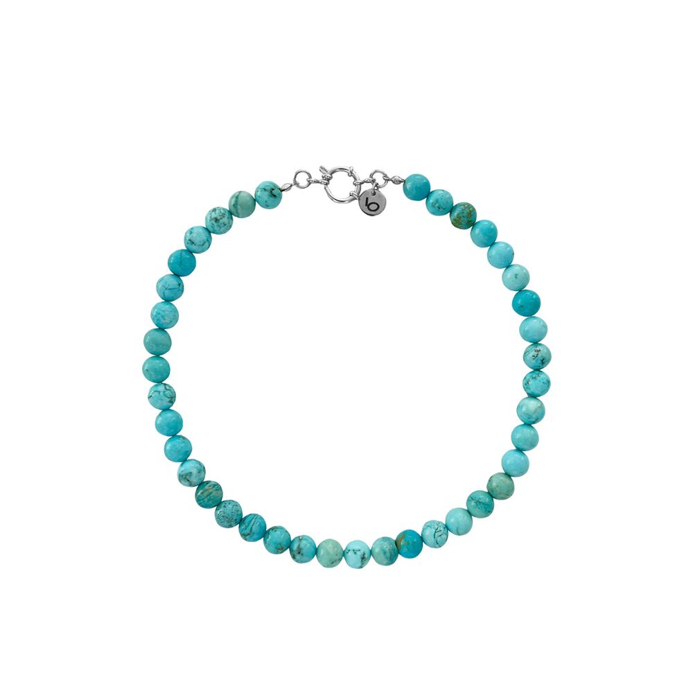 Колье Ocean из бусин камня