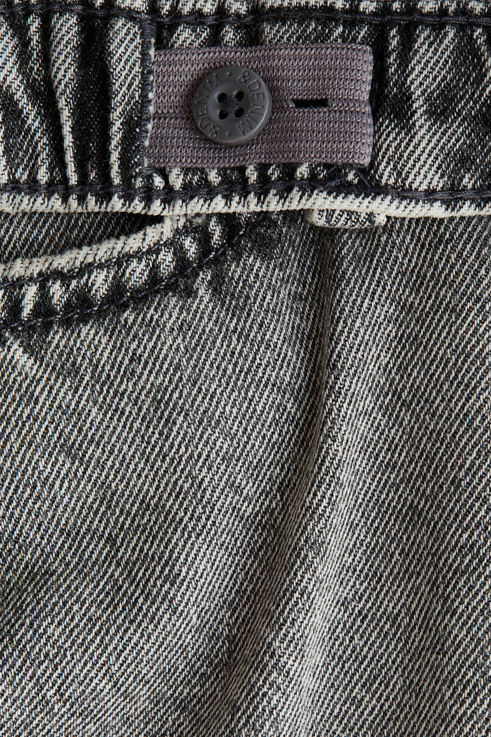 H&M Джинсы свободного, светло-серый