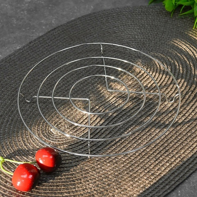 Подставка под горячее металлическая 20см "Круг"