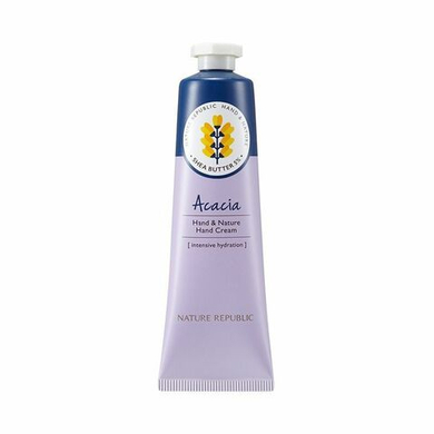 NATURE REPUBLIC Крем для рук с акацией Hand&Nature Acacia Hand Cream, 30 мл