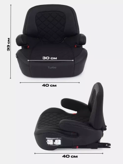 Автокресло RANT AY313 "TURBO PRO" Isofix группа 3 (22-36 кг)