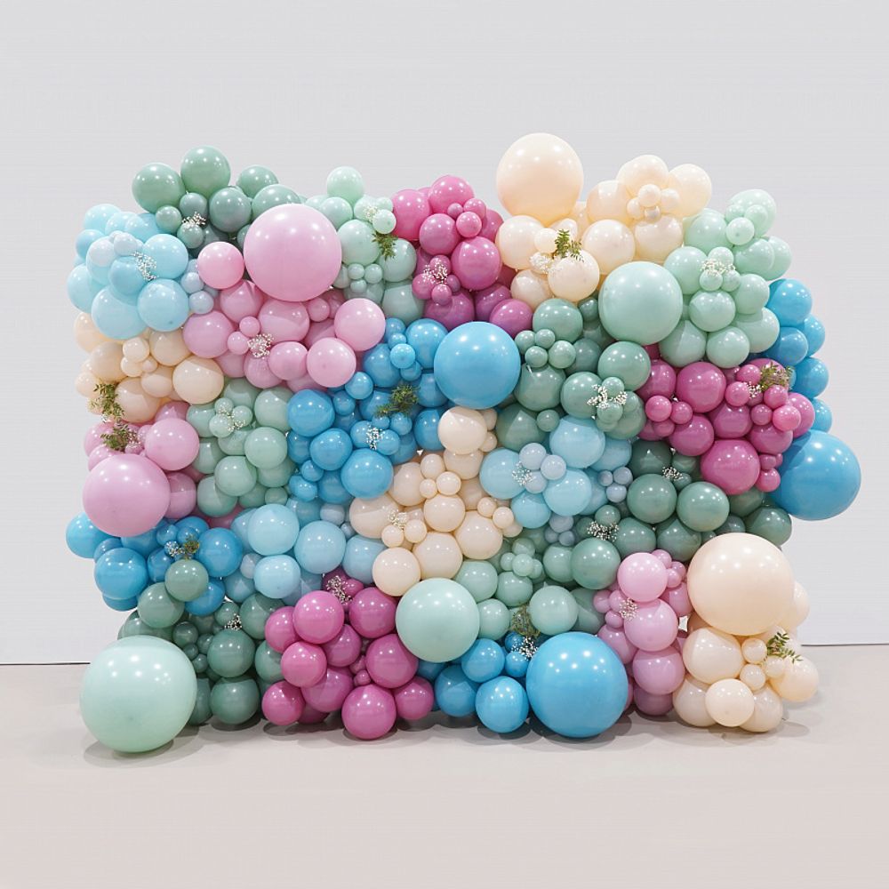 Шар (12"/30 см) Дымчатый, Пастель / Smoke 50 шт.