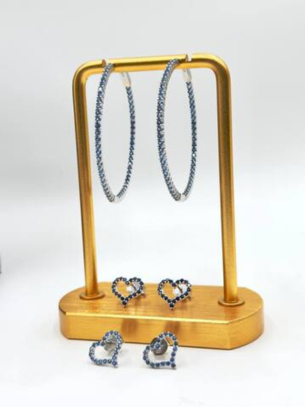 Серьги кольца 5 см