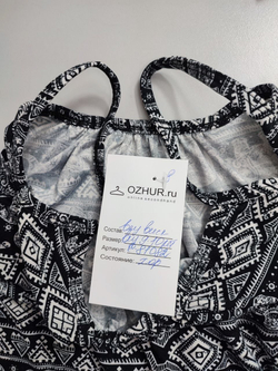 Топ с принтом летний на 9-10 лет