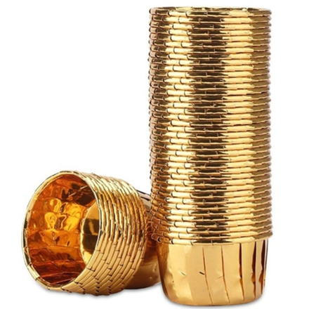 Форма для кексов фольга 50 шт