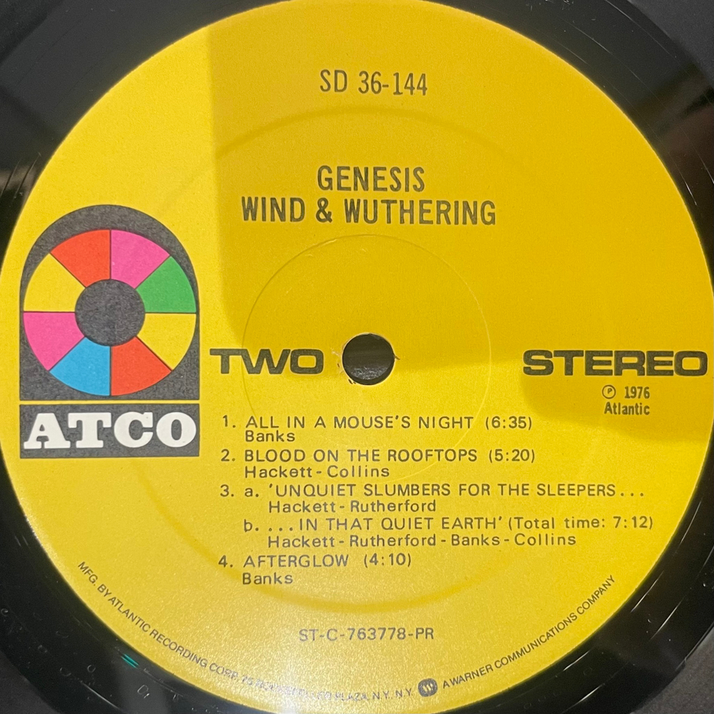 Виниловая пластинка Genesis ‎– Wind & Wuthering LP