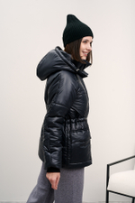 Куртка женская зимняя "Лео" черный