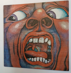 Винтажная виниловая пластинка King Crimson In The Court Of The Crimson King (An Observation By King Crimson) no OBI (Japan 1971)