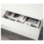 Комплект мебели д/спальни - IKEA MALM/МАЛЬМ ИКЕА, 180х200см, белый