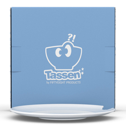 Набор тарелок tassen, with bite, D 15 см, 2 шт.