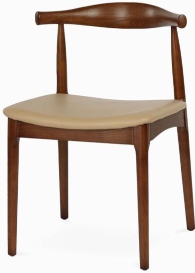 Стул Fallen деревянный сиденье экокожа