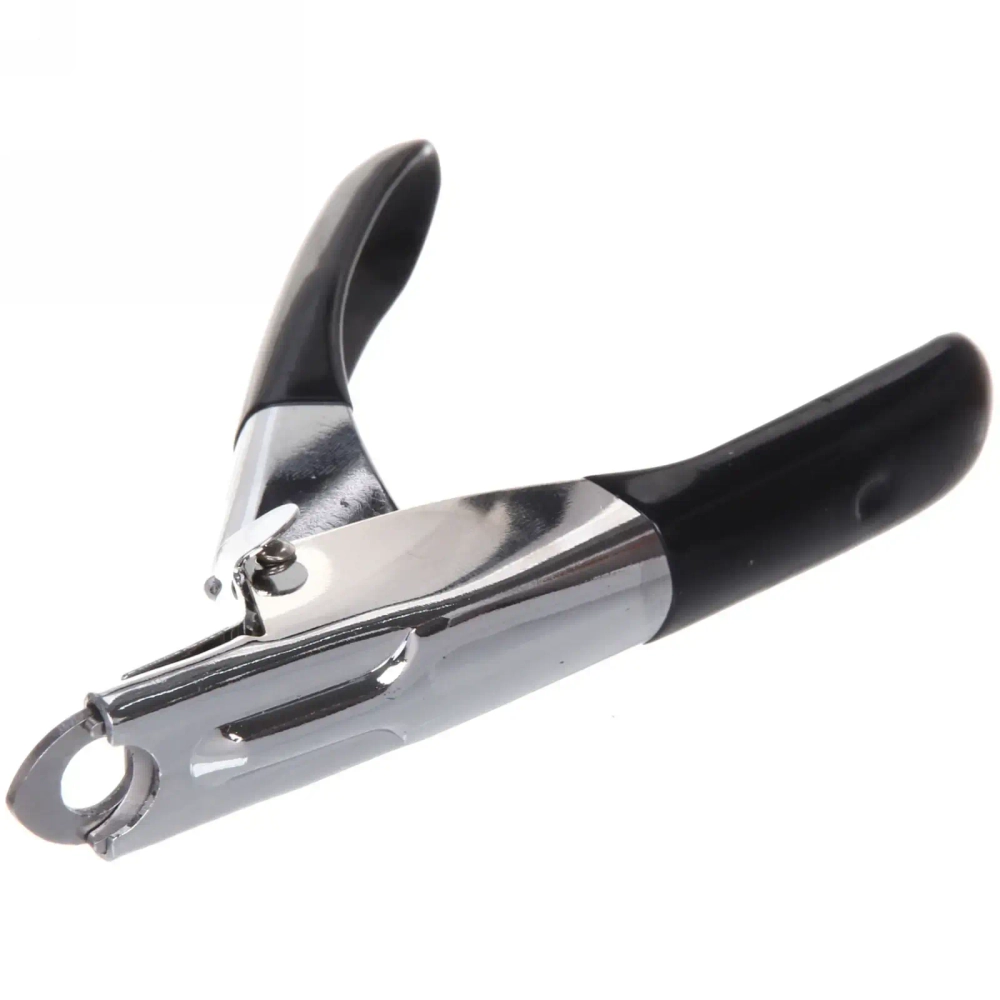 Когтерез для животных «ЗООУЛЬТРА», механизм гильотина, цвет чёрный, 12см