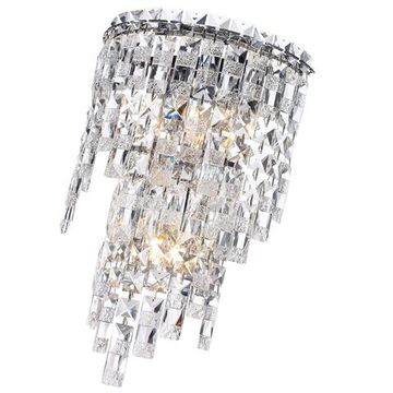 5074/3W HALL ODL24 529 хром/прозрачный/металл/хрусталь Бра E14 3*40W ROLTA